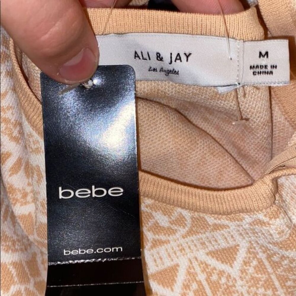 Bebe X Ali & Jay Chic Pattern Pullover Dress Boho… - image 7